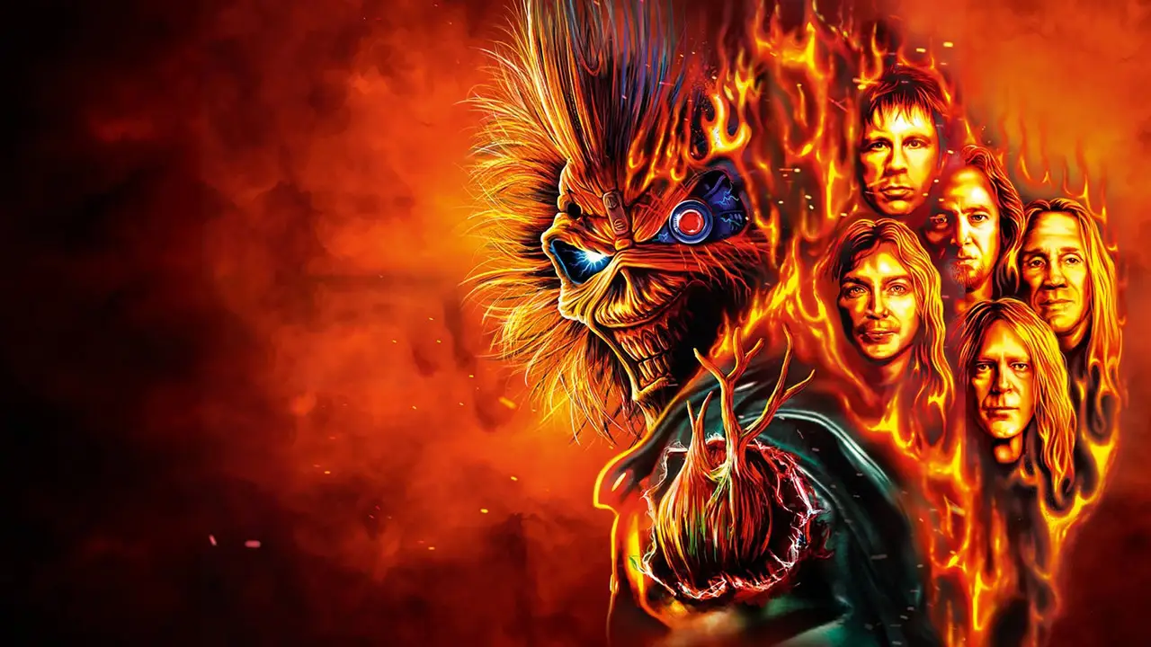 Кадр з фільму «Iron Maiden: Палаючі амбіції»
