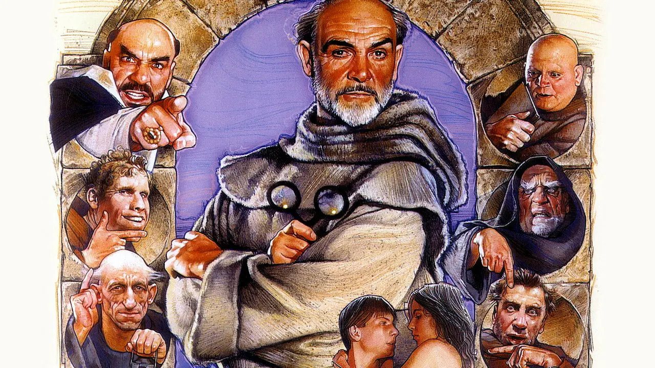 Кадр з фільму «Ім'я троянди»