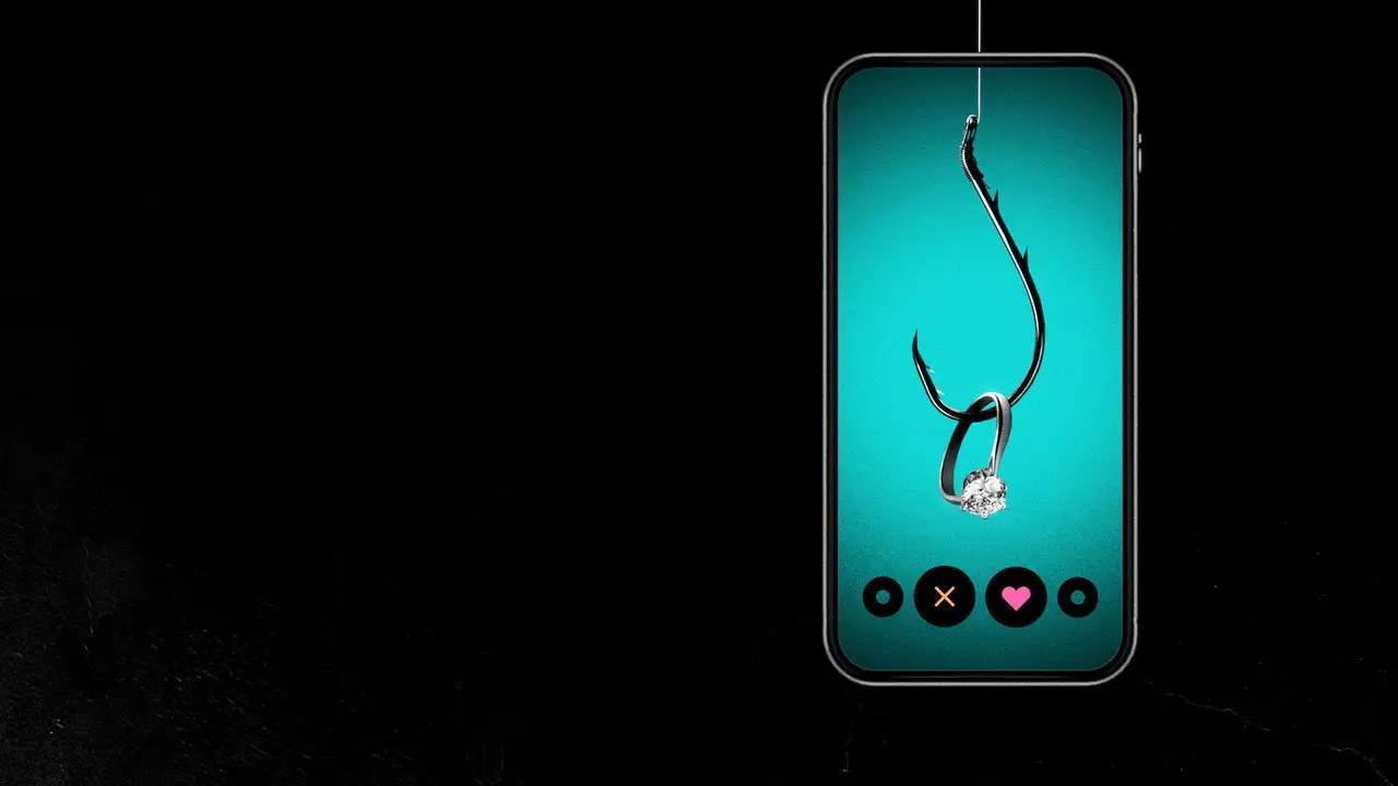 Кадр з фільму «Аферист із Tinder»