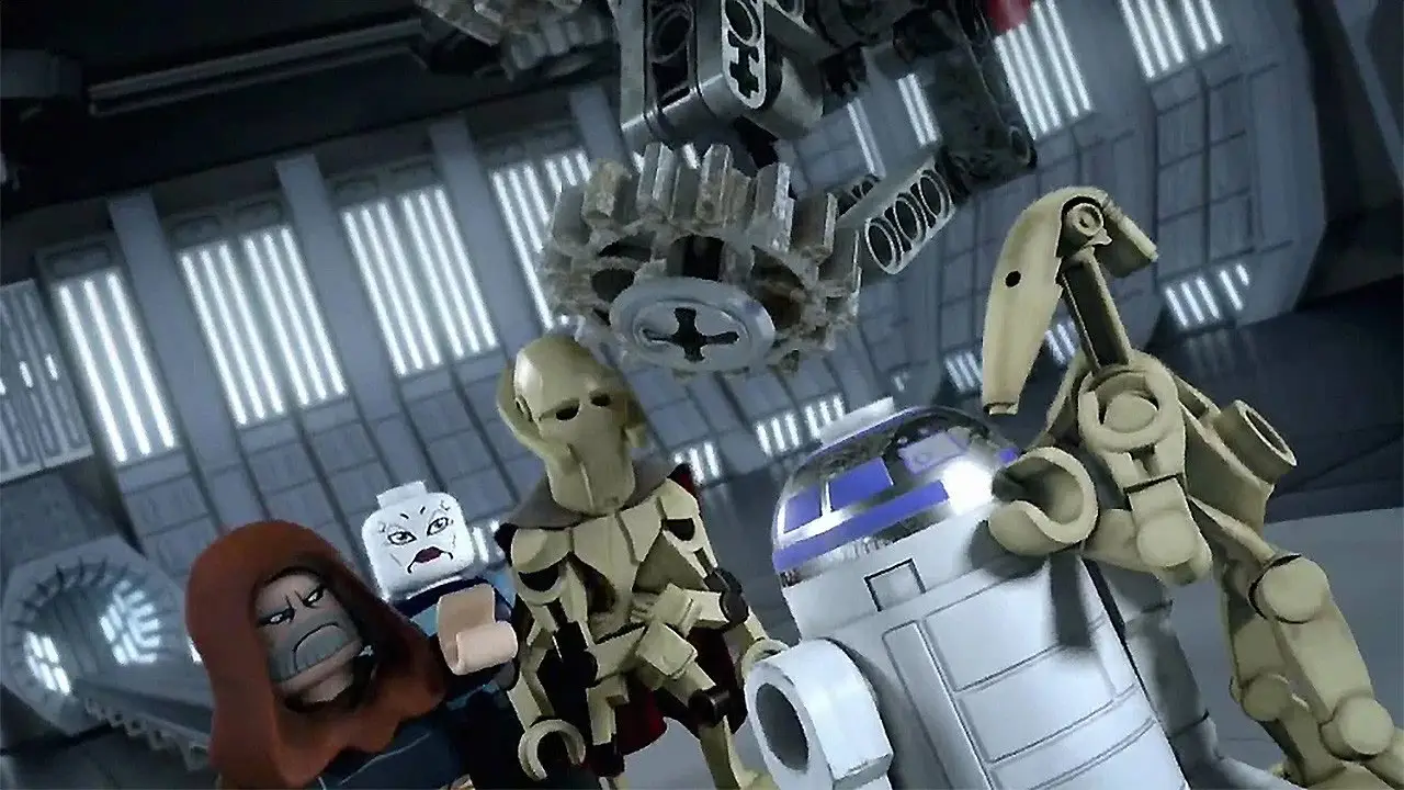 Кадр з фільму «ЛЕГО: Зоряні війни: У пошуках R2-D2»