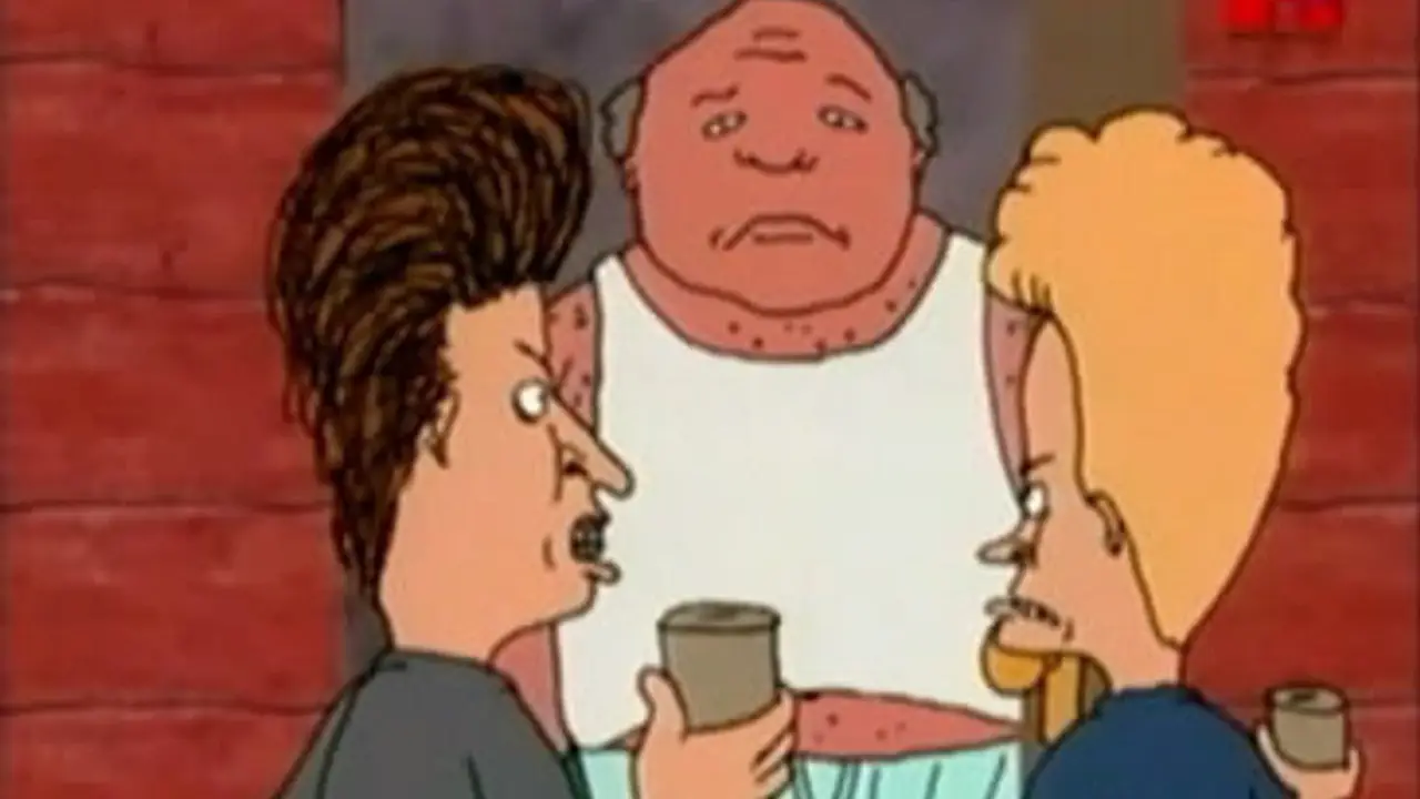 «Бівіс і Батхед» — кадр з 1 серії 1 сезону