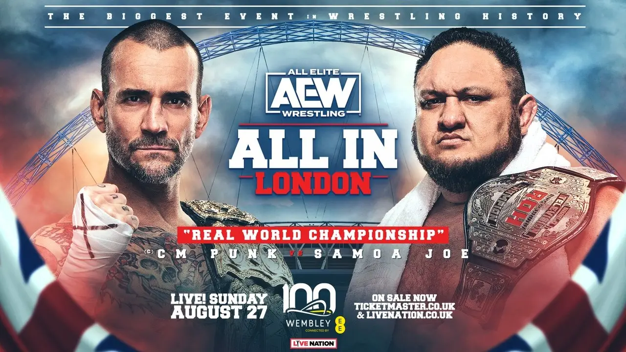 Кадр з фільму «AEW All In London 2023»