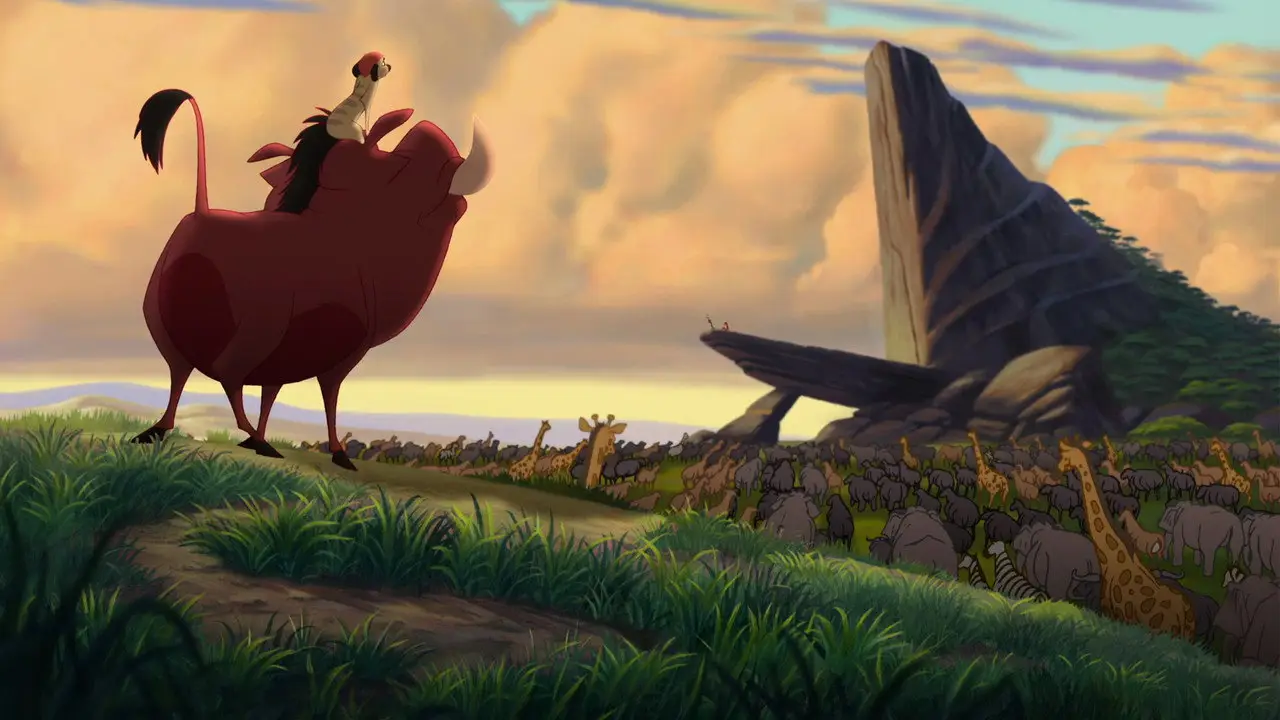 Кадр з фільму «Король Лев 3: Хакуна Матата»