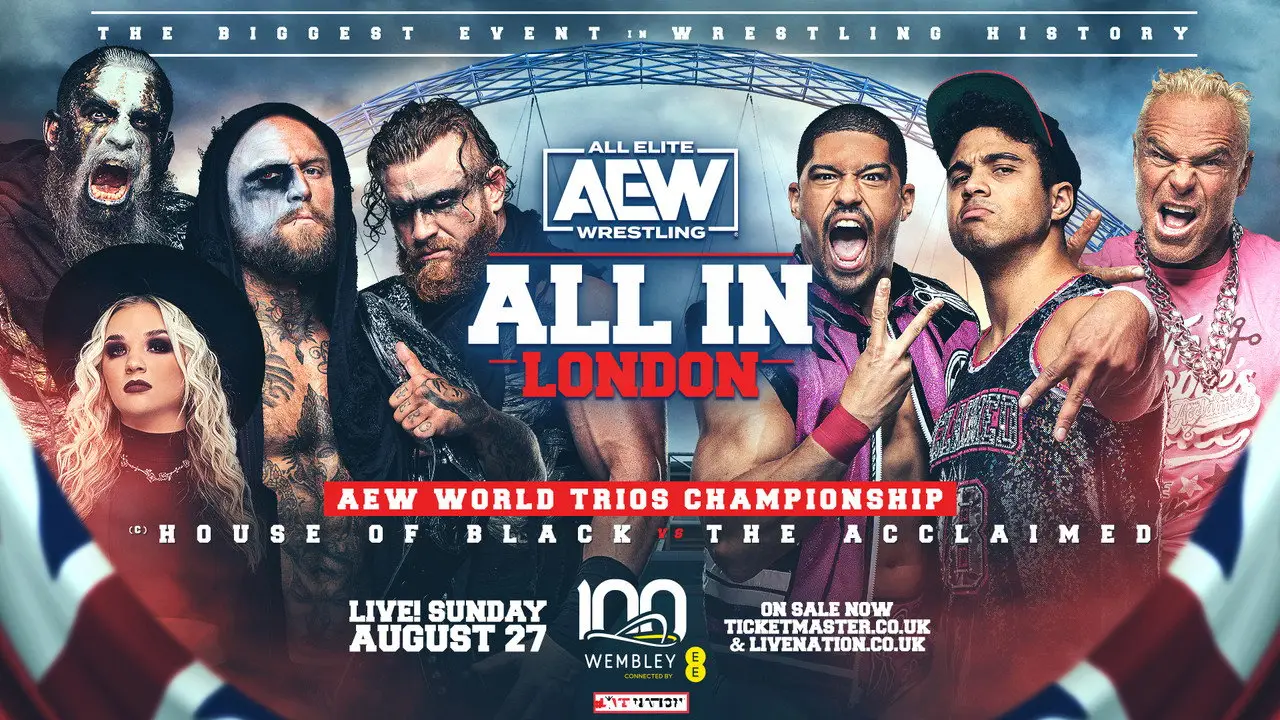 Кадр з фільму «AEW All In London 2023»