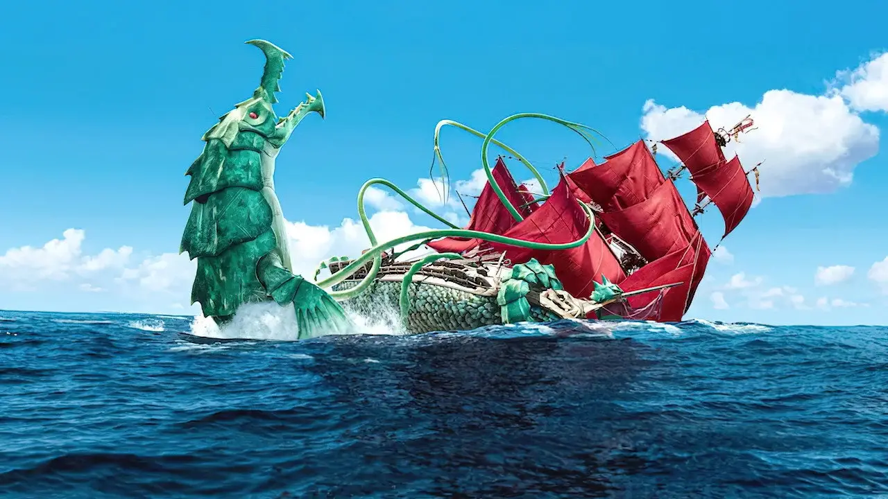 Кадр з фільму «Морське чудовисько»