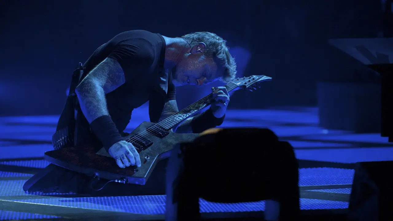 Кадр з фільму «Metallica: Крізь неможливе»