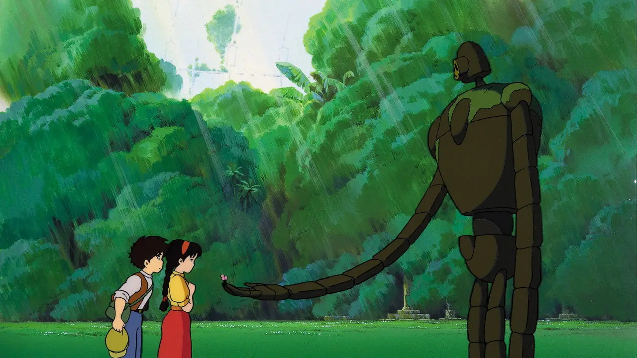 Кадр з фільму «Небесний замок Лапута»
