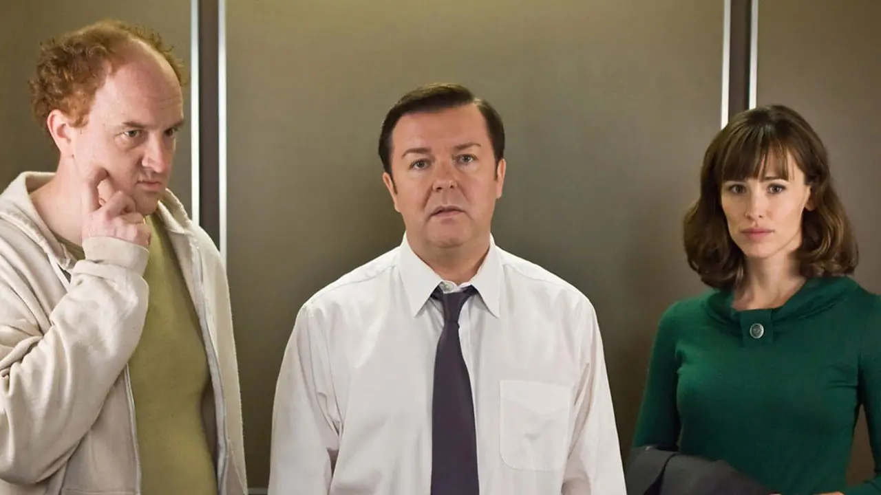 Кадр з фільму «Винайдення брехні / Винахід брехні»