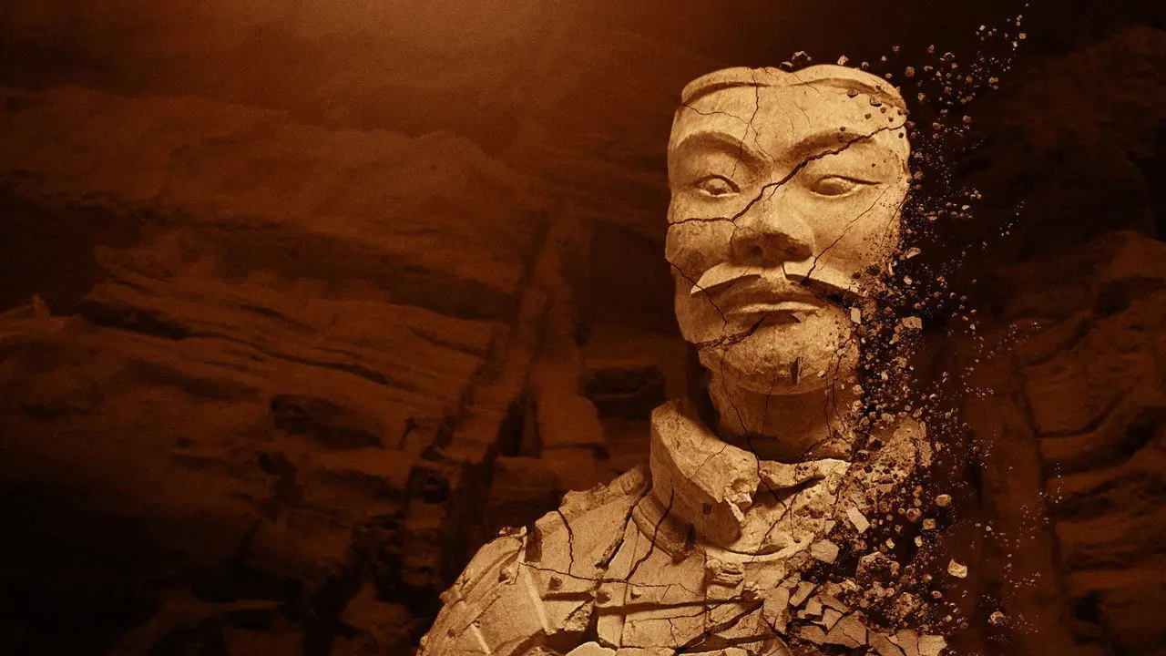 Кадр з фільму «Таємниці теракотових воїнів»