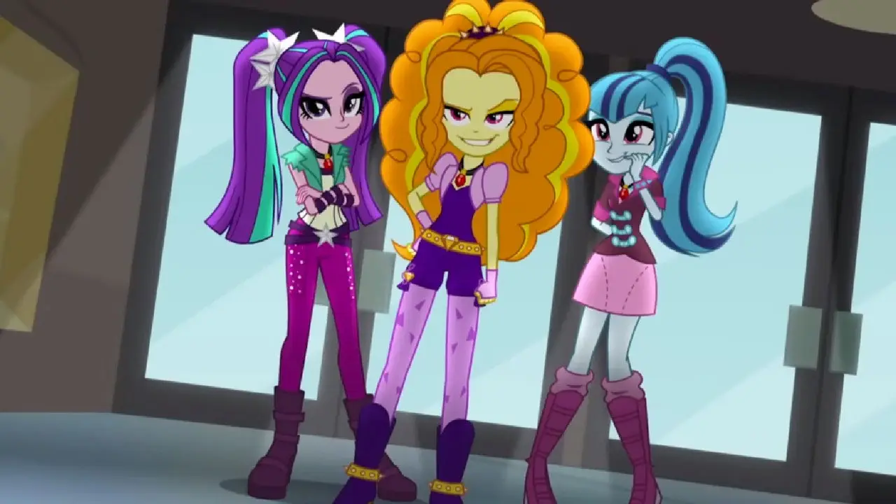 Кадр з фільму «My Little Pony: Еквестрійські дівчата - Райдужний рок»