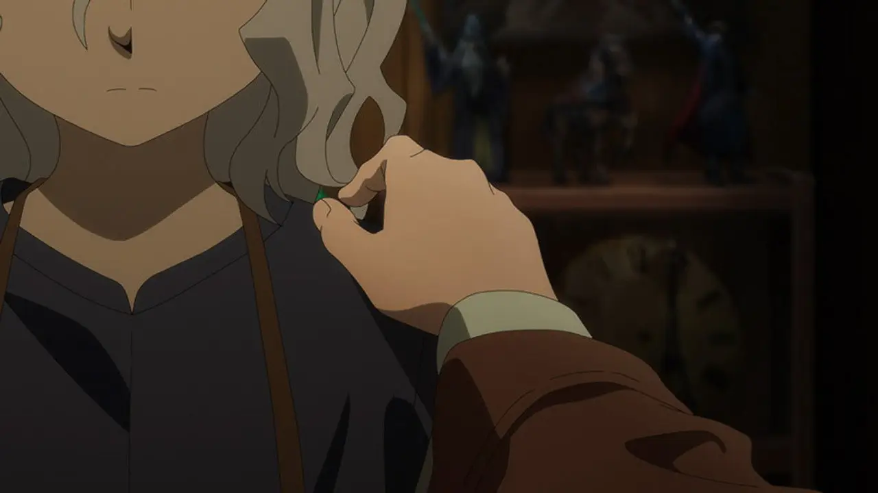 «Наречена чаклуна: Хлопець із Заходу і лицар блакитного шторму» — кадр з 1 серії 1 сезону