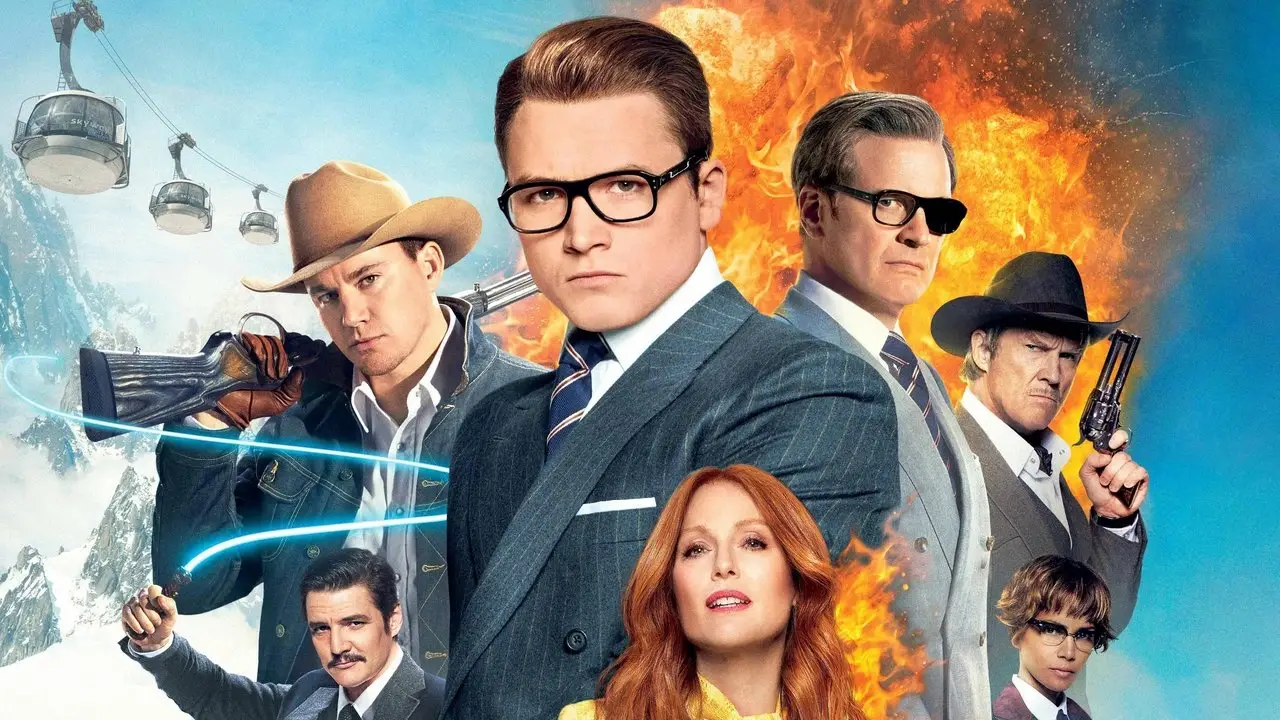Кадр з фільму «Kingsman: Золоте Кільце»