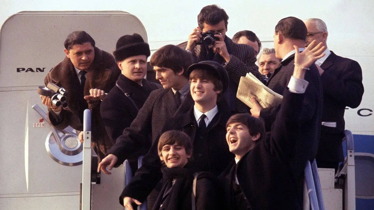 Кадр з фільму «Бітлз '64»