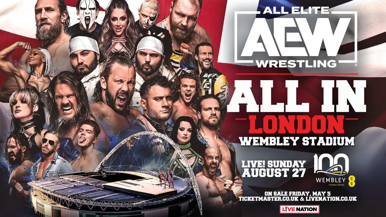 Кадр з фільму «AEW All In London 2023»