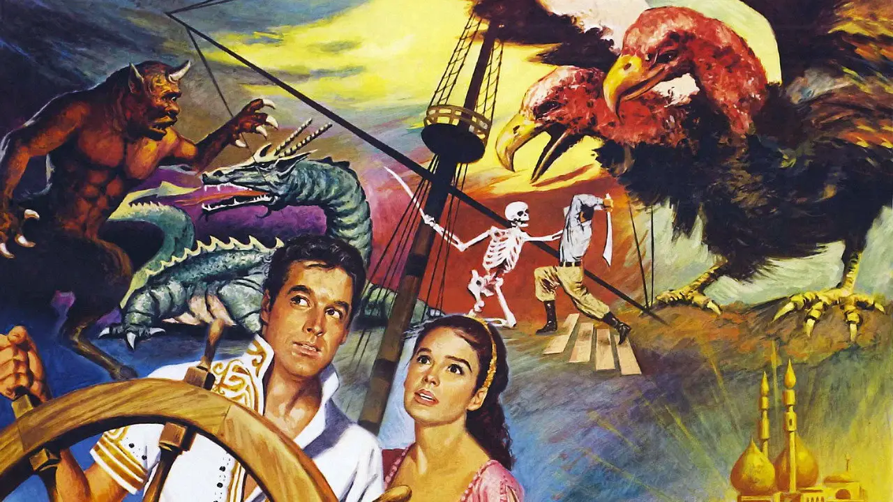 Кадр з фільму «Сьома подорож Синдбада»