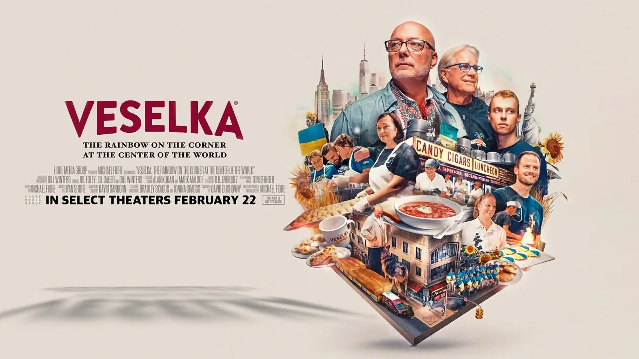 Кадр з фільму «Веселка: На розі в центрі світу»