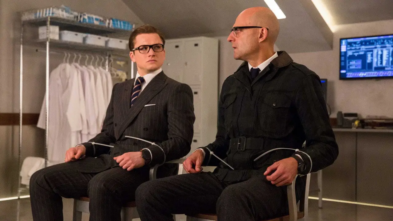 Кадр з фільму «Kingsman: Золоте Кільце»