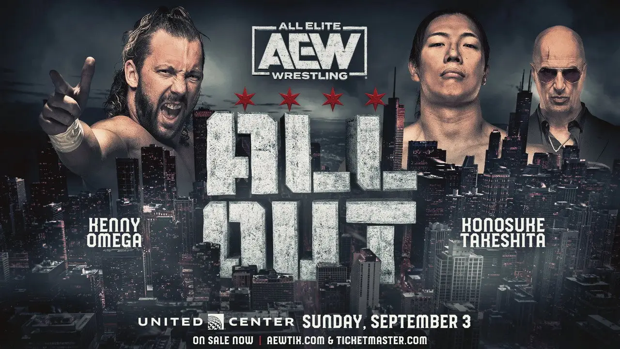 Кадр з фільму «AEW All Out 2023»