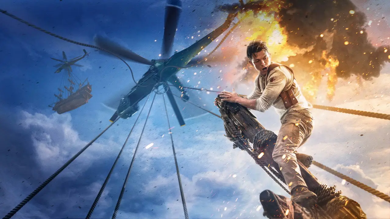 Кадр з фільму «Uncharted: Незвідане»