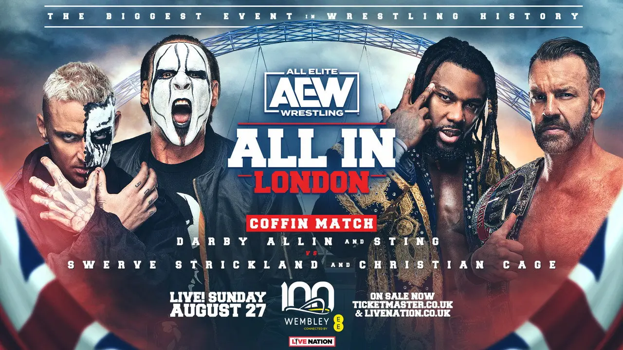 Кадр з фільму «AEW All In London 2023»
