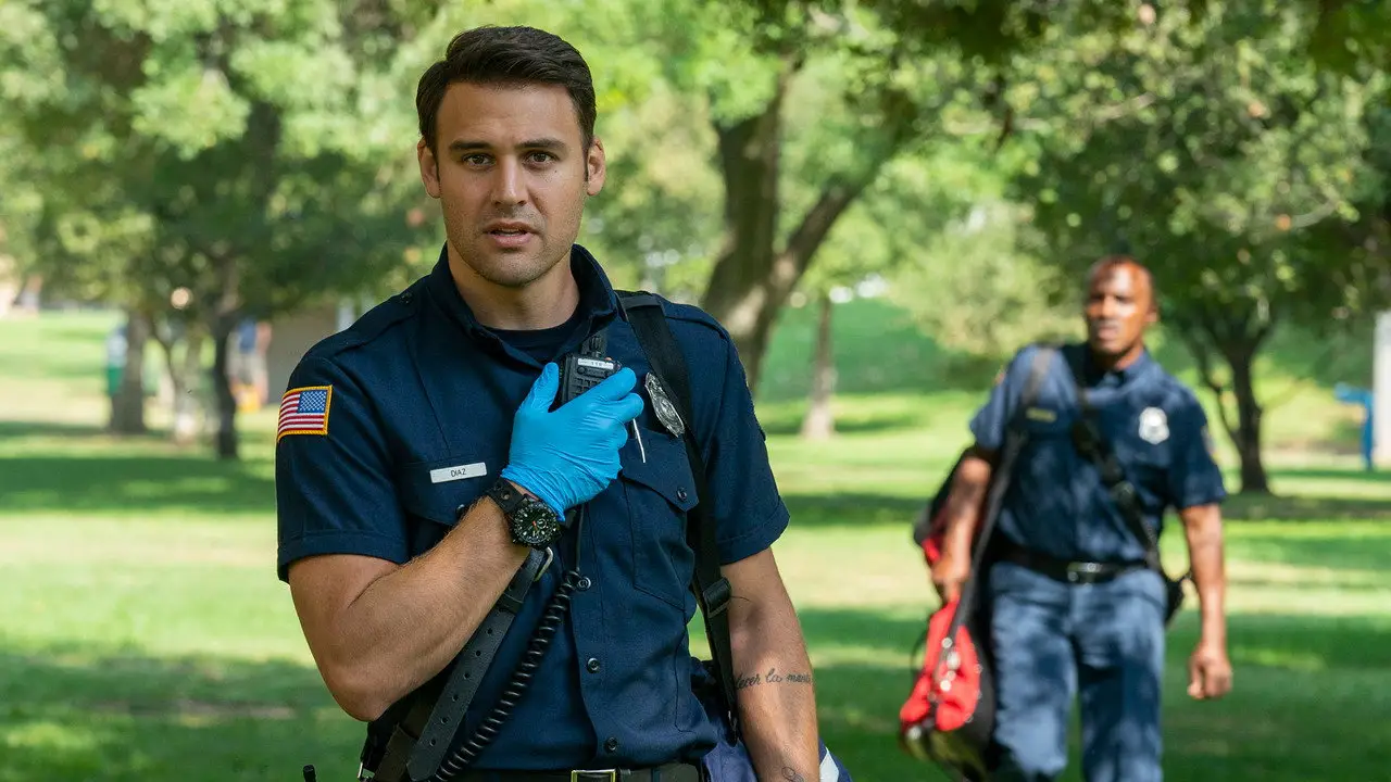 «9-1-1» — кадр з 5 серії 5 сезону