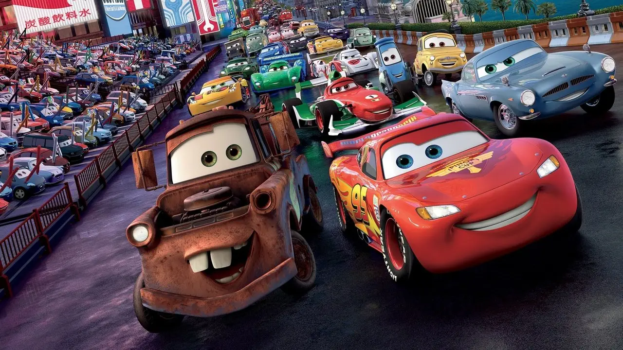 Кадр з фільму «Тачки 2»