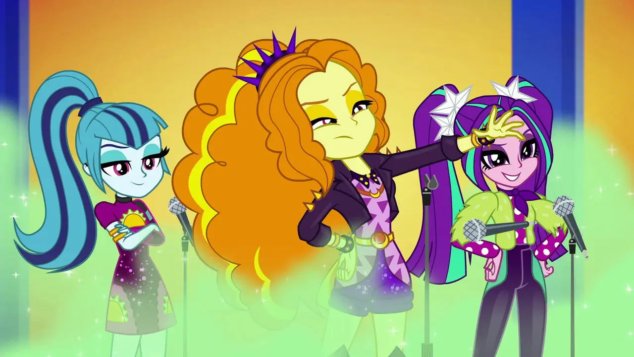 Кадр з фільму «My Little Pony: Дівчата з Еквестрії - Перепустка за лаштунки для Сансет»