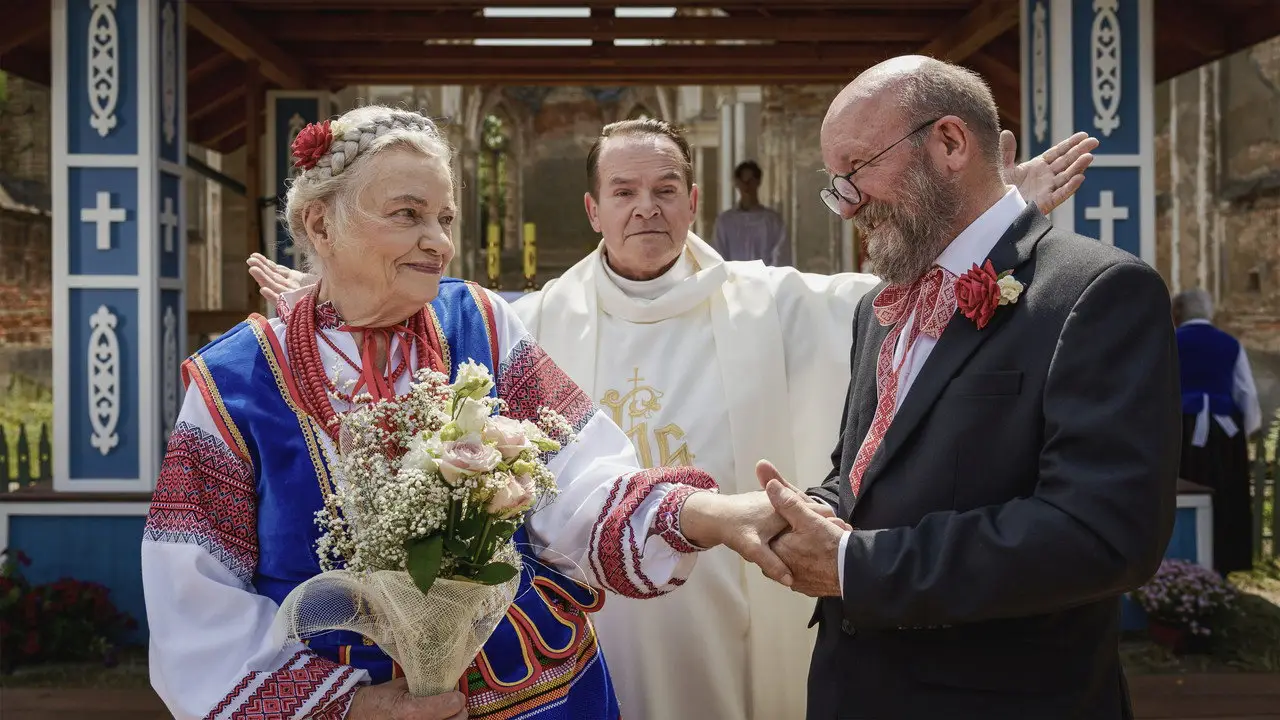 Кадр з фільму «Біда людей єдна»