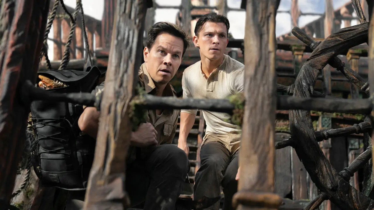 Кадр з фільму «Uncharted: Незвідане»