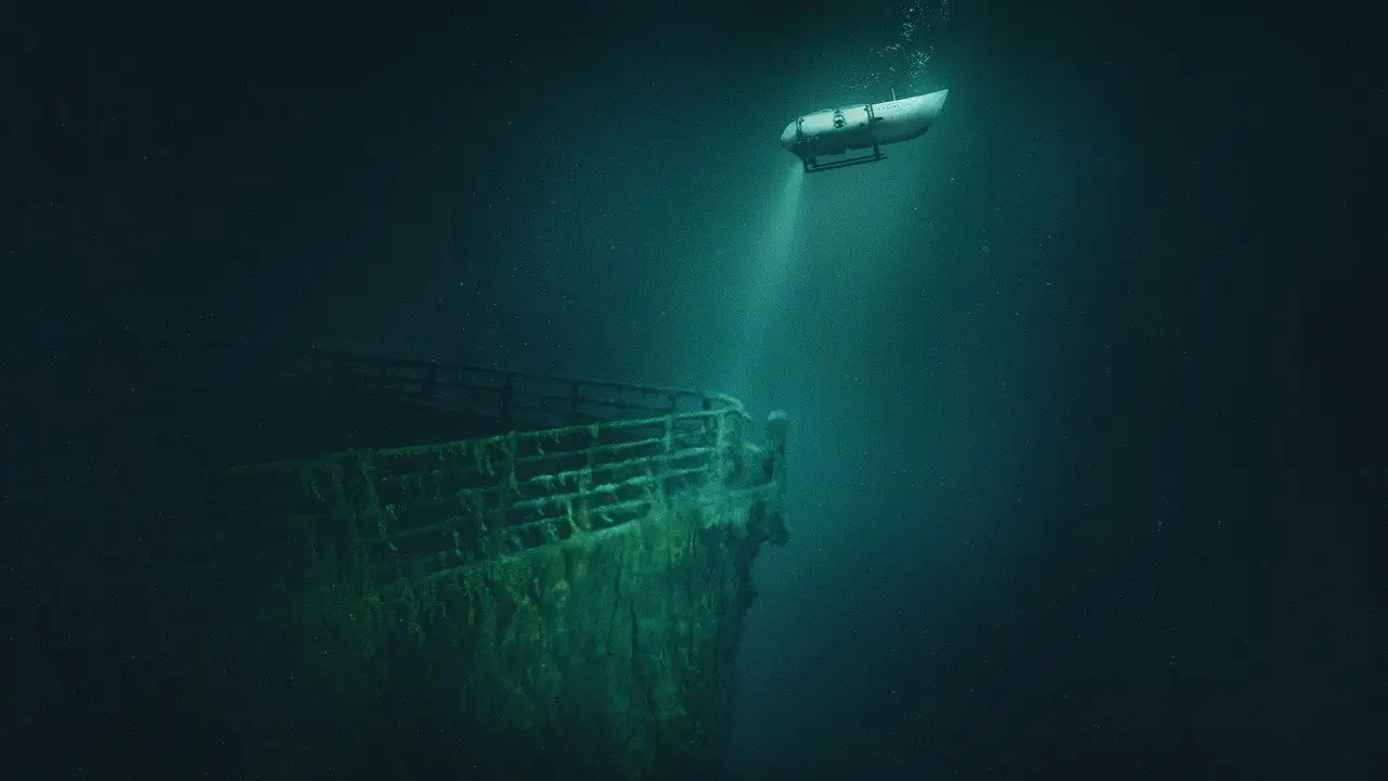 Кадр з фільму «Титан: Катастрофа OceanGate»