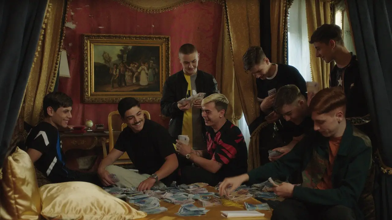 Кадр з фільму «Піраньї Неаполя»
