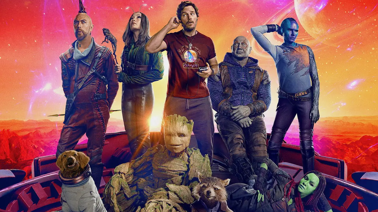 Кадр з фільму «Вартові галактики 3»