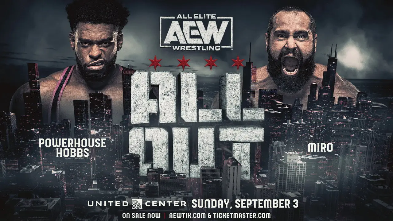 Кадр з фільму «AEW All Out 2023»