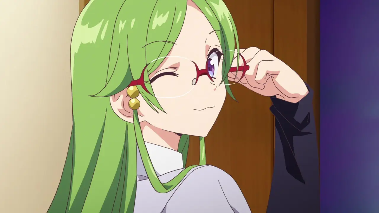 «Пан покоївка в гуртожитку богинь» — кадр з 4 серії 1 сезону