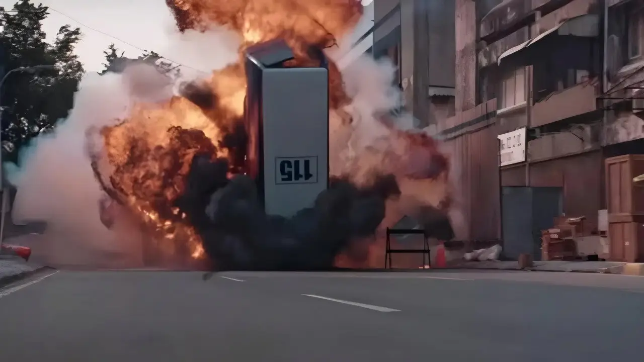 Кадр з фільму «13 вибухів у Джакарті»