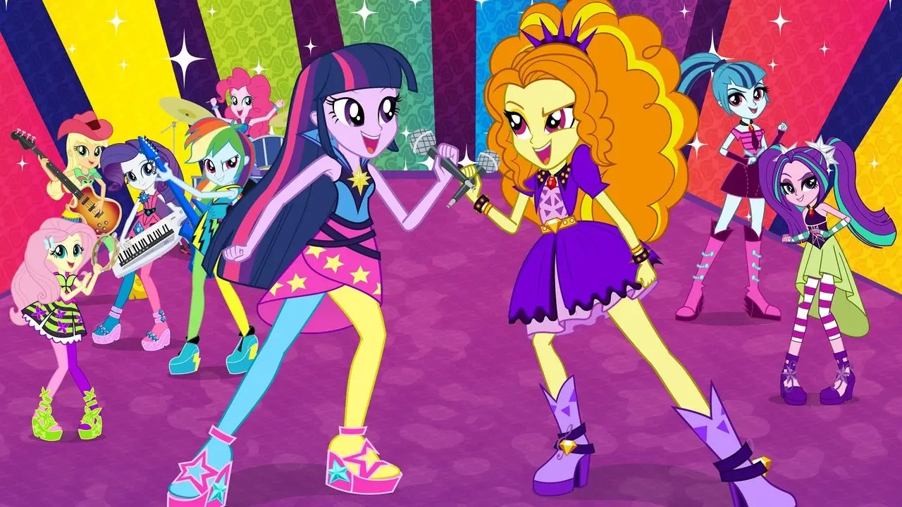 Кадр з фільму «My Little Pony: Еквестрійські дівчата - Райдужний рок»