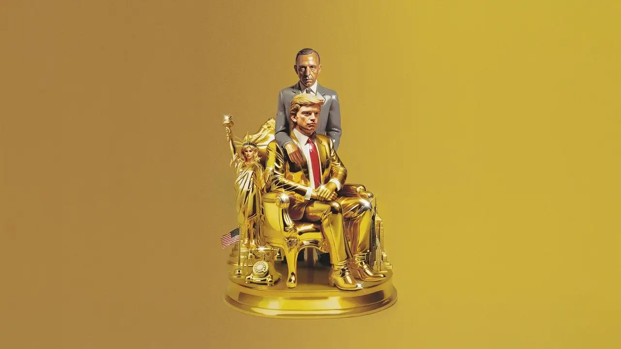 Кадр з фільму «Учень. Історія Трампа»