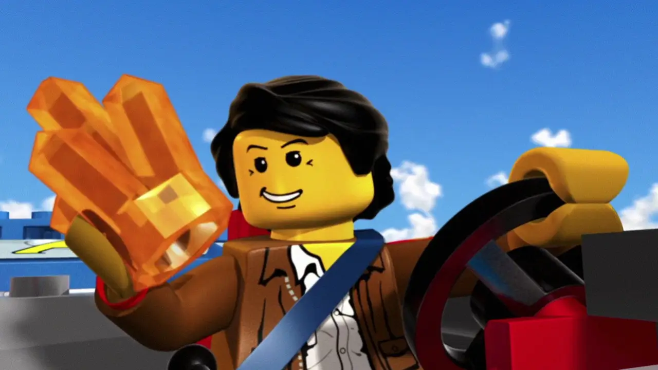 Кадр з фільму «Lego: Пригоди Клатча Паверса»