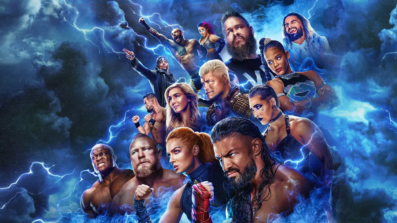 Кадр з фільму «WWE Королівська Битва 2023»