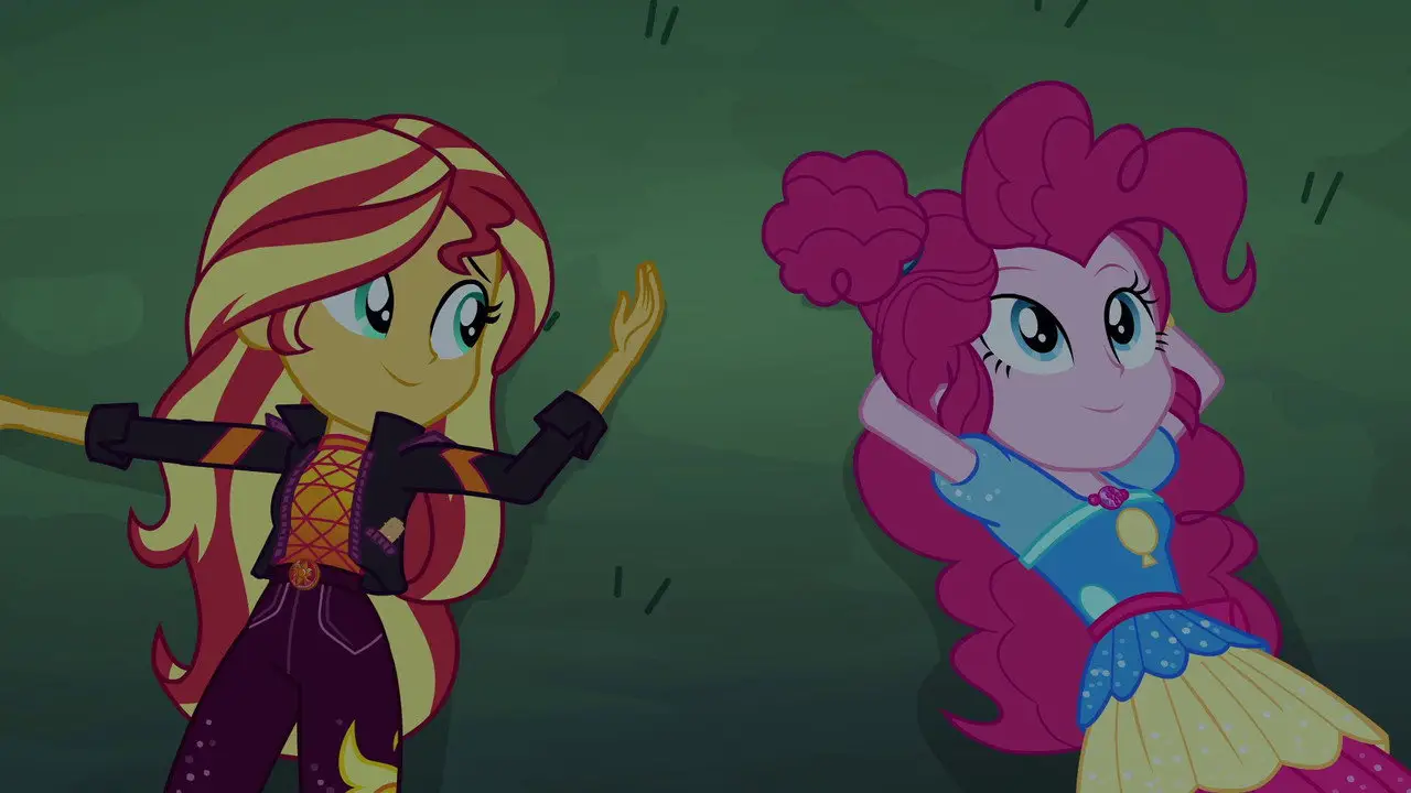 Кадр з фільму «My Little Pony: Дівчата з Еквестрії - Перепустка за лаштунки для Сансет»